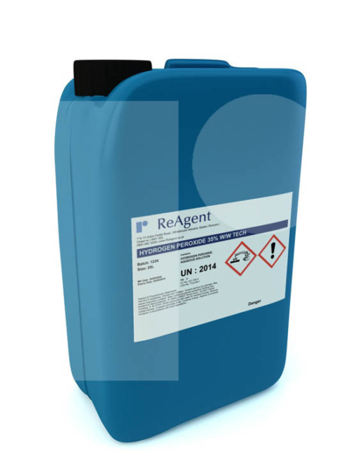 Hydrogen Peroxide 35 25L packsize 1