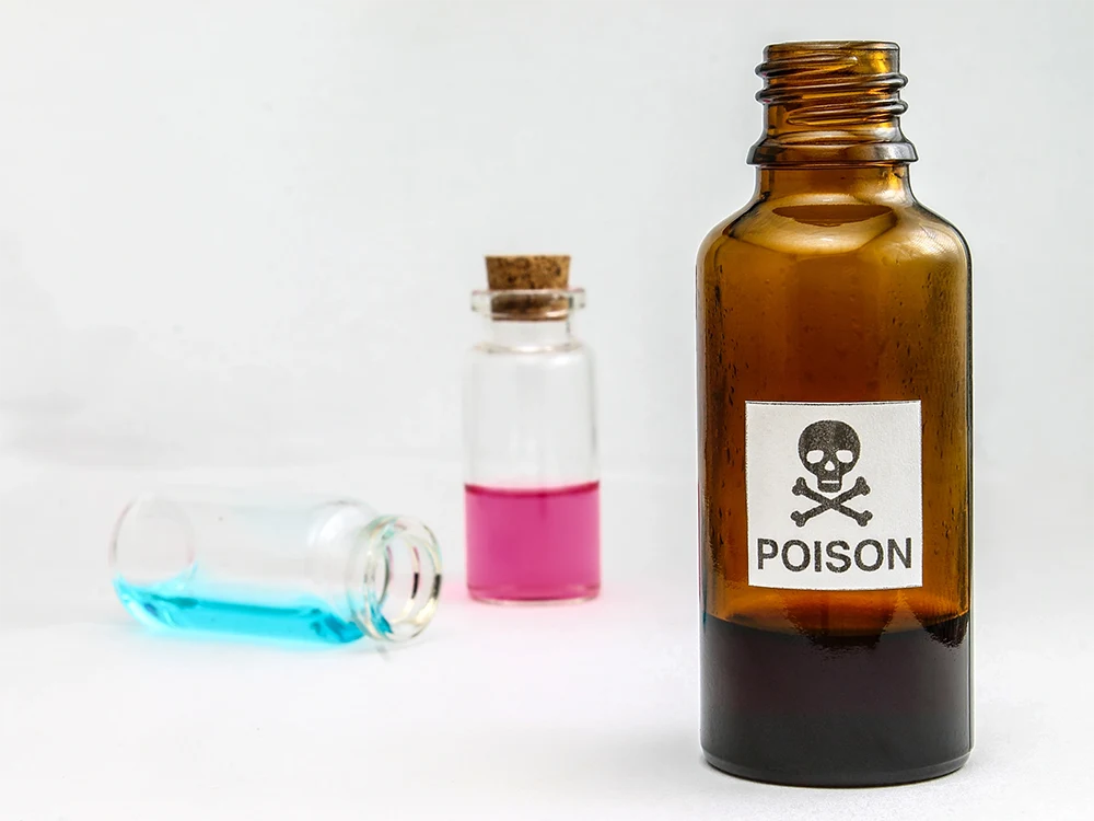 Poison bottle