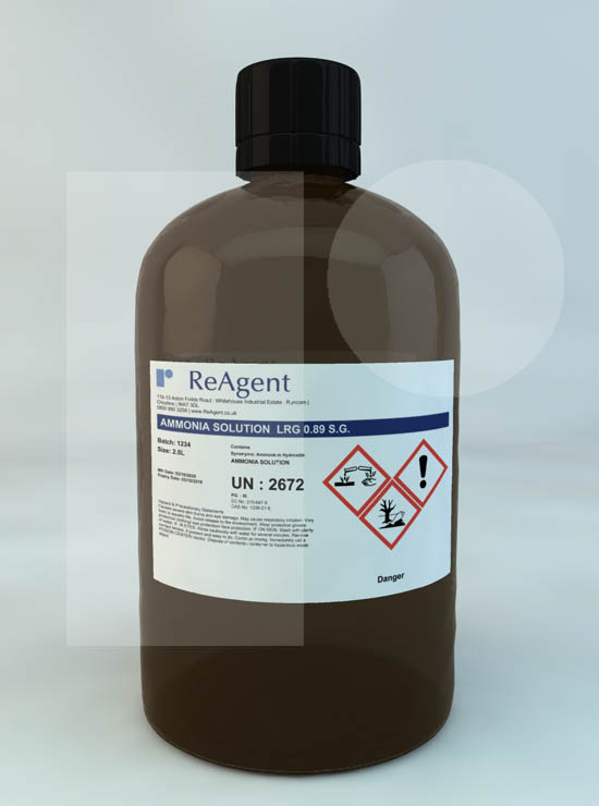 Buy Ammonium Hydroxide AR 0.91 SG UK Chemical Suppliers
