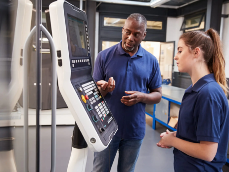 Apprentices typically help and are taught by a more experienced colleague in their field