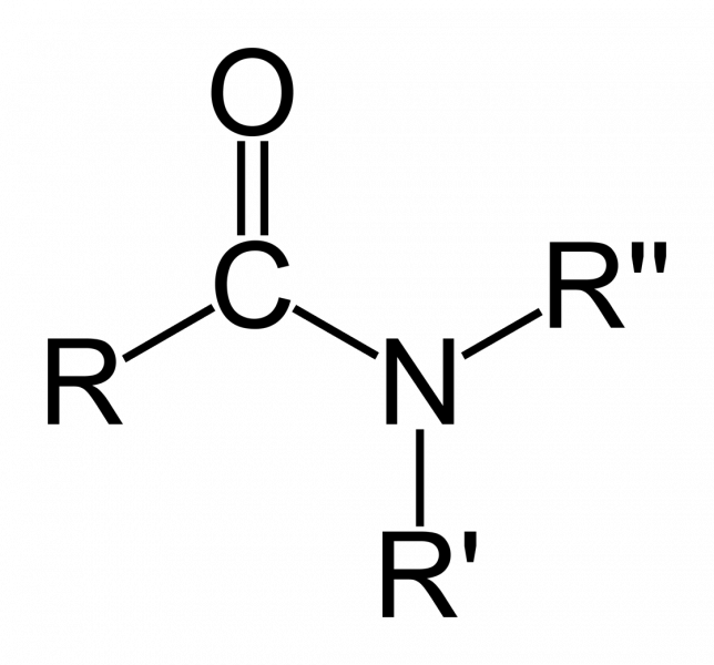 Chemical structures of alcohols and esters