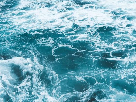 Surface of the ocean