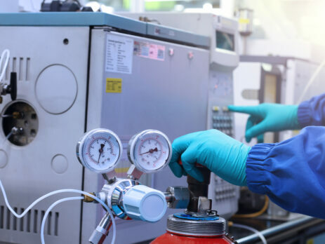 The gas chromatography process